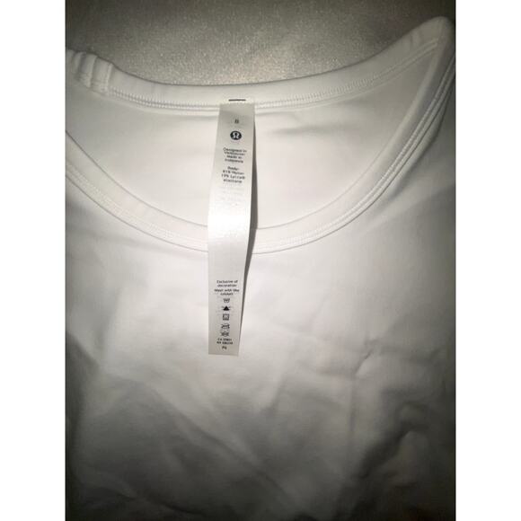 NWT Lululemon Womens All It Takes Short Sleeve Nulu Size 8 - Picture 4 of 7